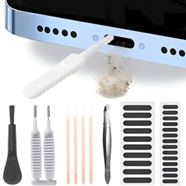 RICHARD-911 Kit Antipolvo Limpieza para Celular De 61 Piezas Cepillo Limpiador Elimina Polvo Teléfono Reparación Protección Tierra