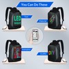 Crelander LED Laptop Backpack, Programmable Travel Backpack For Men And