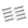 HEROFFIX 8 Pcs Spark Plug Wire Metal Heat Shield Set