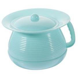 Outanaya Urinal Pot with Lid for Boy Girl Portable Night Chamber Pot for Home Use Lightweight Spittoon for Boy Girl and Elders Easy Bathroom Convenience