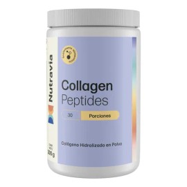 Nutravia Colageno Hidrolizado Tipo I Y I I I Apta 30 Porc.                                                                                            