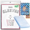 Jumbo Card Sleeves (40pk Jumbo Sleeves - X-Large - 5.9"x8.1")