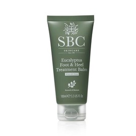 SBC Eucalyptus Foot & Heel Treatment Balm – Intensive Repair Formula with 10% Urea, Lactic Acid & Shea Butter to Soften Cracked Skin, Deodorise Feet & Deliver Deep Hydration, 100 ml