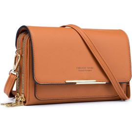 Bolsa Bandolera para Mujer, Bolso Cruzada con Cinturón Ajustable, Bolsa Crossbody del del Casual, Chica y Ligero, Bolsas Pequeñas con Cierre, Bolso de Hombro Múltiples Maneras de Llevar para Dama