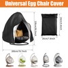 Neween Patio Egg Chair Covers Durable Large Wicker Egg Swing
