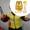 Perfeclan 20 Pieces Engineer Children Vest Kids Worker Costume Premium