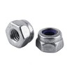 M2-M12 Stainless Steel SS304 Self-locking Hex Nut Anti-loose Locknut with