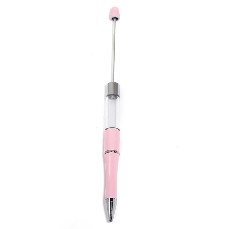 【P190】10PCS Creative DIY empty tube crystal plastic beaded ballpoint pen:_3#
