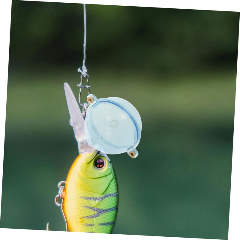 SUPVOX High Visibility Fishing Float Balls 5pcs Spherical Strong Buoyancy