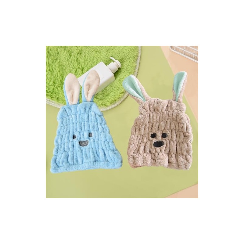 Toalla de microfibra para el cabello para niños y niñas