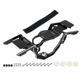 NS-NexxSpeed NexxSpeed Aluminum Carbon LCG Chassis Kit (Black) - AXIAL AX24, Blue