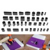 Yosoo Kit 39 Pieces Leather Cutting Tool Handmade Hollow Hole