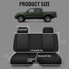 EDIETH Front Bench Seat Cover for Toyota Tacoma 1995-2004 Durable