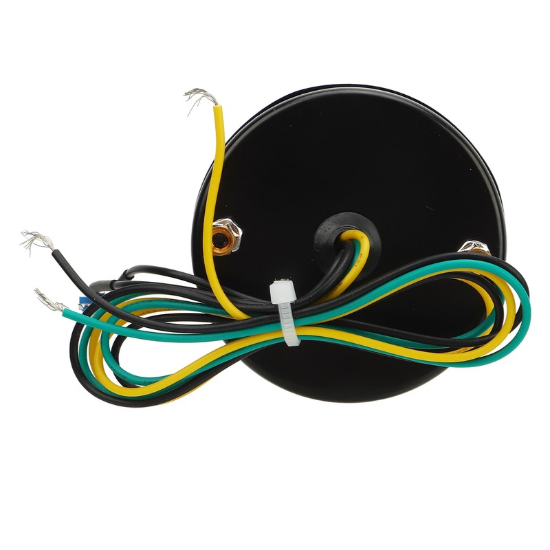 Motorcycle Fuel Level Gauge 52mm Housing Diameter LED Light Display