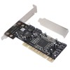 PCI 16X to 4-port SATA Riser Card 5Gbps Sil3114 Master