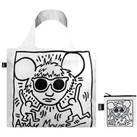 LOQI Museum KH Andy Mouse Reusable Shopping Bag