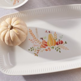 Lenox Profile Harvest Rectangular Platter, 2.31, White