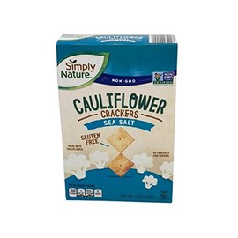 Simply Nature Cauliflower Crackers Sea Salt 2 pack