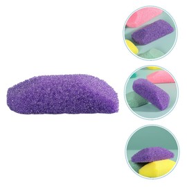 Mikinona Pumice Stone Pedicure Tools for Feet Callus Remover Tool Pumice for Feet Foot Exfoliator Tool Pedicure Stone Foot Dead Skin Remover Foot Stone Pumice Purple Scrub Hand