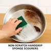HiFEN® Pack of 10 Non-Scratch Handgrip Sponge Scourers, Premium Sponges