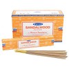 3 X Sandalwood Satya Nag Champa Incense Sticks Packs 15g with JRose Bookmark by Sterling Effectz