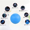 WOVTE Massage Ball Lacrosse Ball for Muscle Pain Shoulder Neck