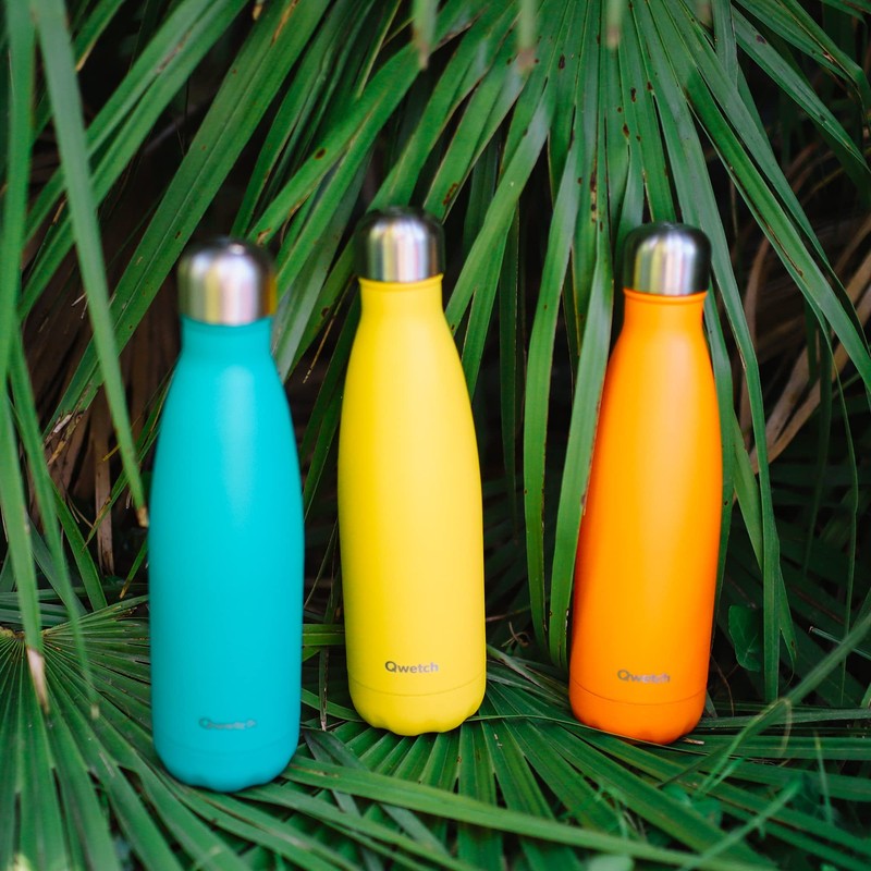 Qwetch - Pop Thermos Flask - Orange 750 ml -