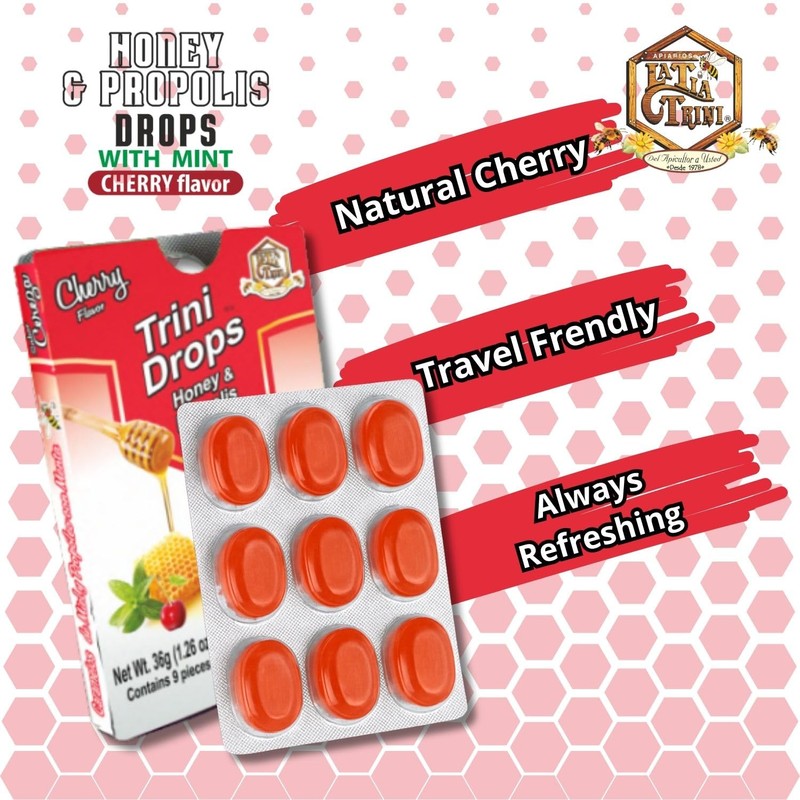 La Tía Trini – Propolis, Mint & Cherry Candies –