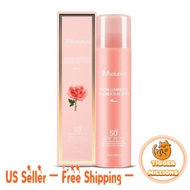 Jm Solution [US Seller] JM SOLUTION Glow Luminous Flower Sun Spray - Rose SPF50 PA++++ 180ml
