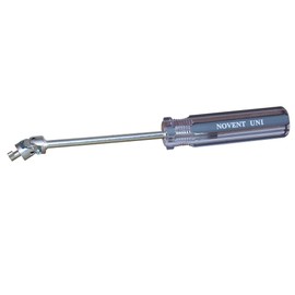 86660 - NOVENT Screwdriver Key A2L Universal Silver Caps