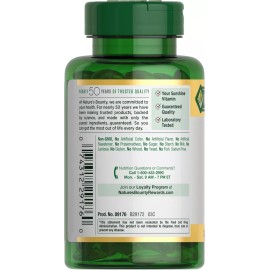 Nature’s Bounty Nature's Bounty Vitamin D3 125mcg (5,000 IU) - 240 Rapid Release Softgels