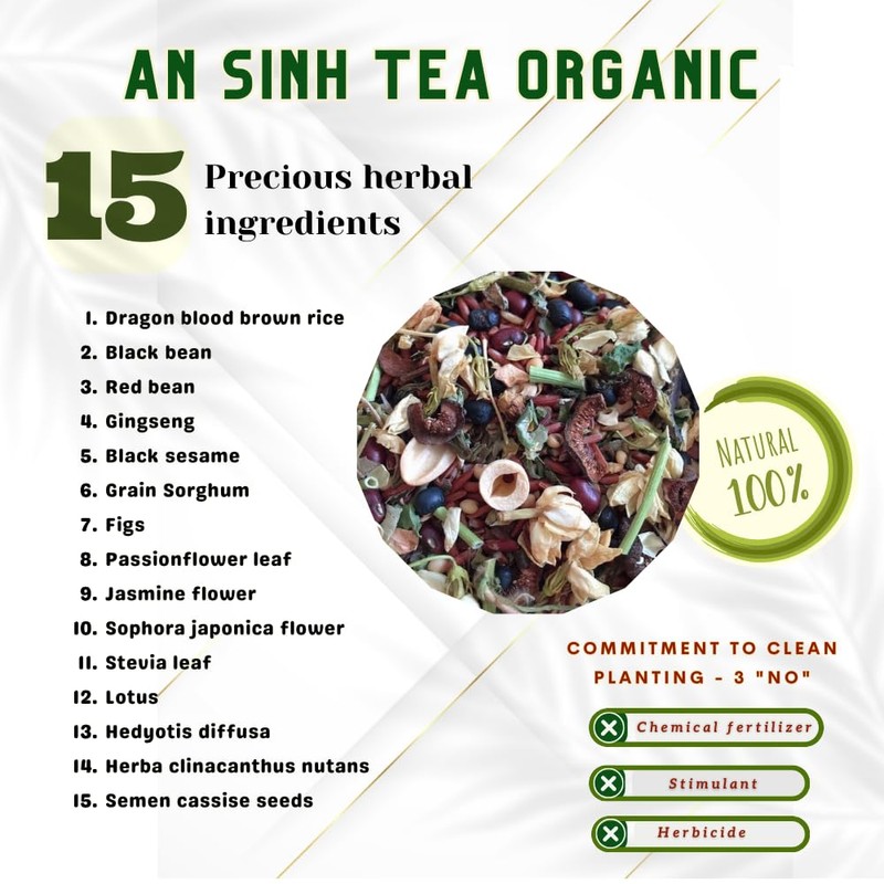 An Sinh Tea Herbal Tea Variety Pack - Liver Detox