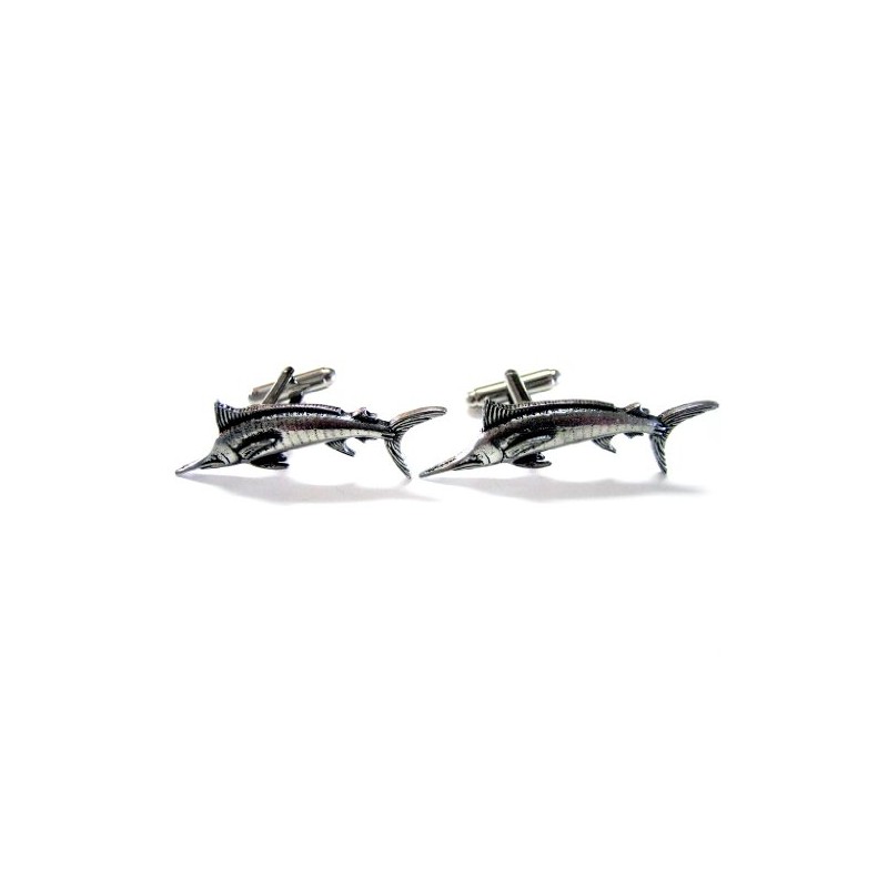 Kiola Designs Marlin Fish Cufflinks