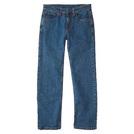 Carhartt Boys' Little Denim Pant, Medium wash, 5