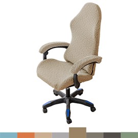 Gaming Chair Cover Gaming Chair Covers 4 Pieces, Office Chair Cover Chair Covers with Armrests Chair Back Cover, Stretchy Chair Covers for Computer Gaming Chair, Racing Style, Office Chair without