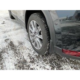 Mazda GENUINE MAZDA 2017-2021 CX-5 Mud Flaps / Splash Guards REAR (KB7W-V3-460)