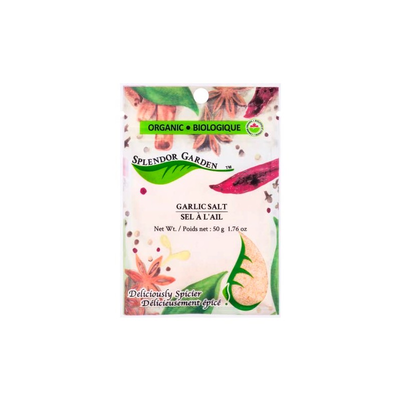 Splendor Garden organic Garlic Salt,50.0 Gram