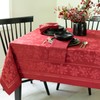 Benson Mills Holiday Elegance Heavyweight Engineered Jacquard Fabric Table Cloth,