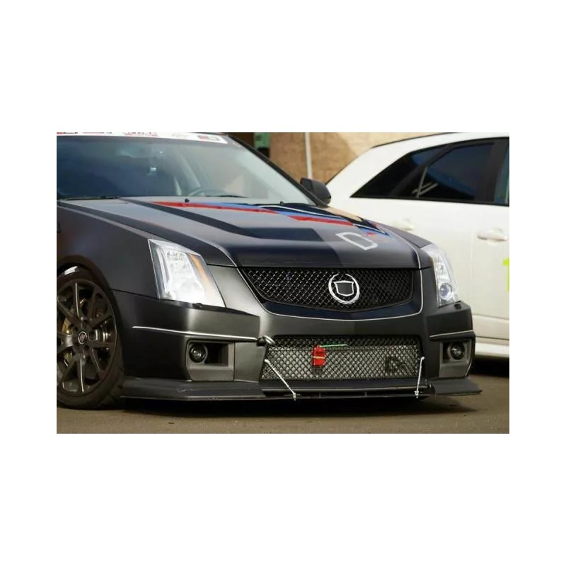 Sdeelcase Red 8-11" extension Rod Bumper Lip Diffuser splitter for