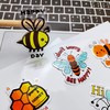 Printable Crystal Clear Stickers Paper 20 Sheets A4 Transparent Vinyl