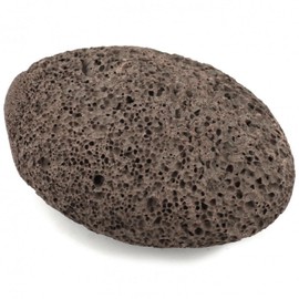 PHOGARY Natural Pumice Stone for Feet, 1 Pack Volcanic Lava Foot Stone Pedicure Tools Hard Skin Callus Remover for Feet and Hands - Natural Foot File Exfoliation to Remove Dead Skin-Black Foot Pumice