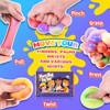 12PCS Color-Changing Stress Cube - Soft, Squeezeable Stress Relief Balls