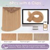 Benehair Clip-In Real Hair Extensions, 6 Pieces, Clip Real Hair