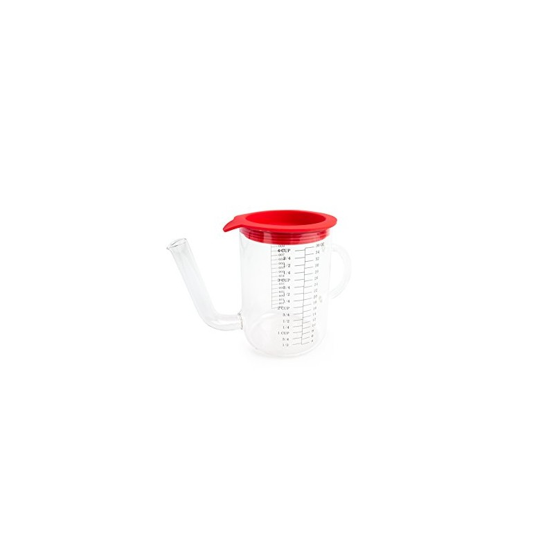 Fox Run Gravy and Fat Separator, with Measurements and Strainer,