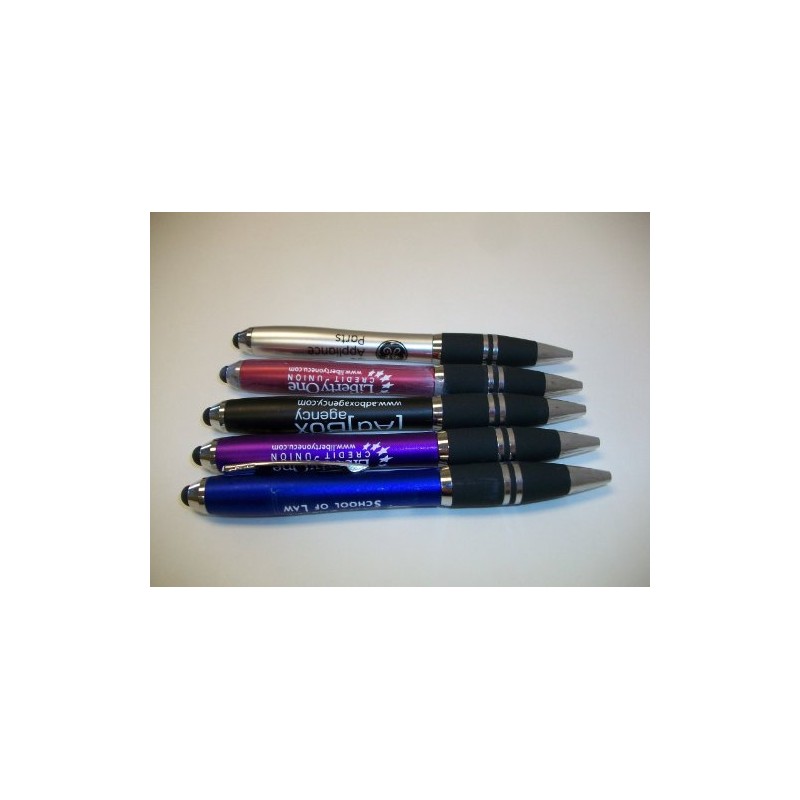 5 Lot Misprint Ink Pens with Soft Tip Stylus for