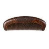 High Quality Wooden Comb, Ebony Wood Comb, Half Moon, U-Shaped,