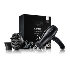 Karmin G3 Salon Pro Professional Ionic 1875 Watt Hair Dryer/Blow Dryer with Cool Shot, Diffuser, Low EMF