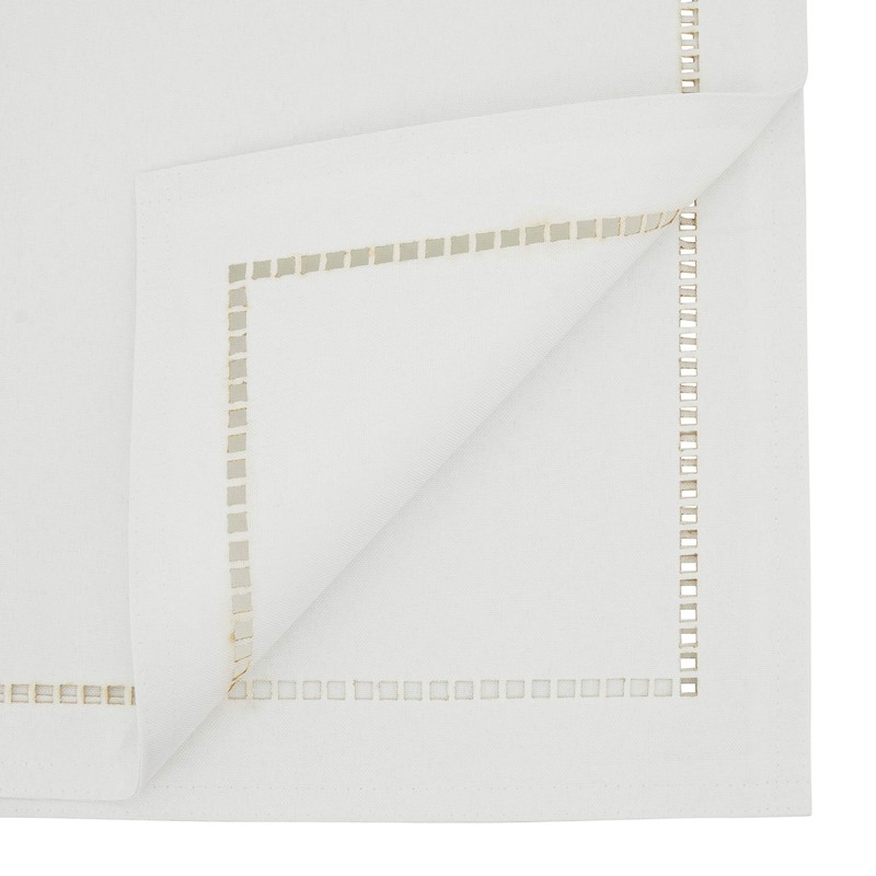 Laser-Cut Hemstitch Table Runner