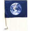 "Flags & Signs" 12x18 Earth Globe Double Sided Car Window