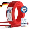 ANFIL Solar Cable, PV Cable, DC Rated, Black & Red,